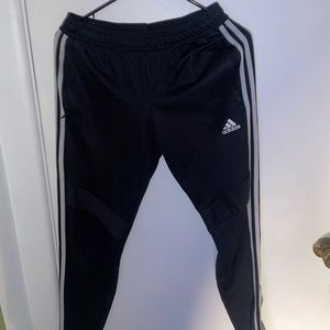 Women’s black adidas sweatpants